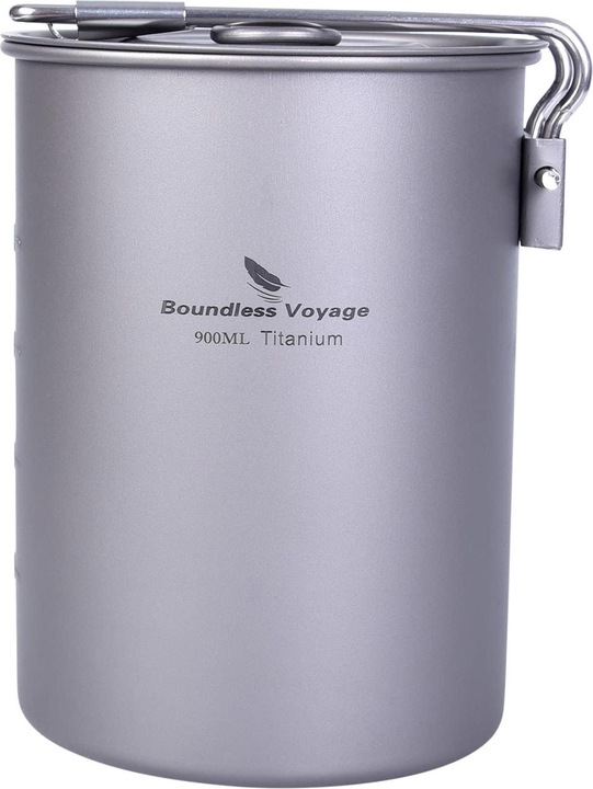 Produktbild IBasingo Camping Topf Titan, 900ml