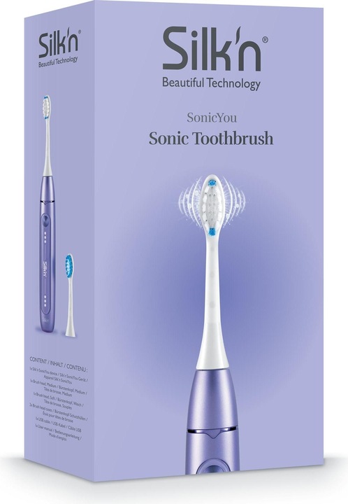 Actual product image Silk'n Sonic Toothbrush Sonic You Purple (Sonic toothbrush)