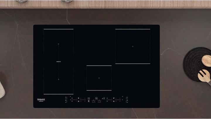 Actual product image Hotpoint HB 0577B NE (77 cm, Induction hob)