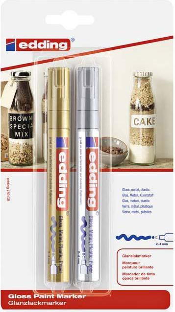 Actual product image Edding Gloss paint marker 750 (2 x)
