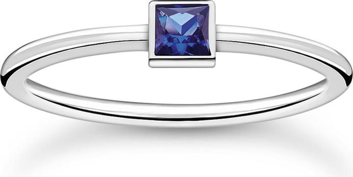 Produktbild Thomas Sabo Ring mit Blauem Stein (60, 925 Silber)