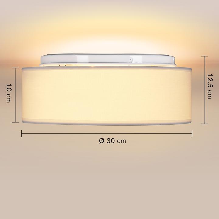 Image du produit Monzana Plafonnier en tissu (E27)