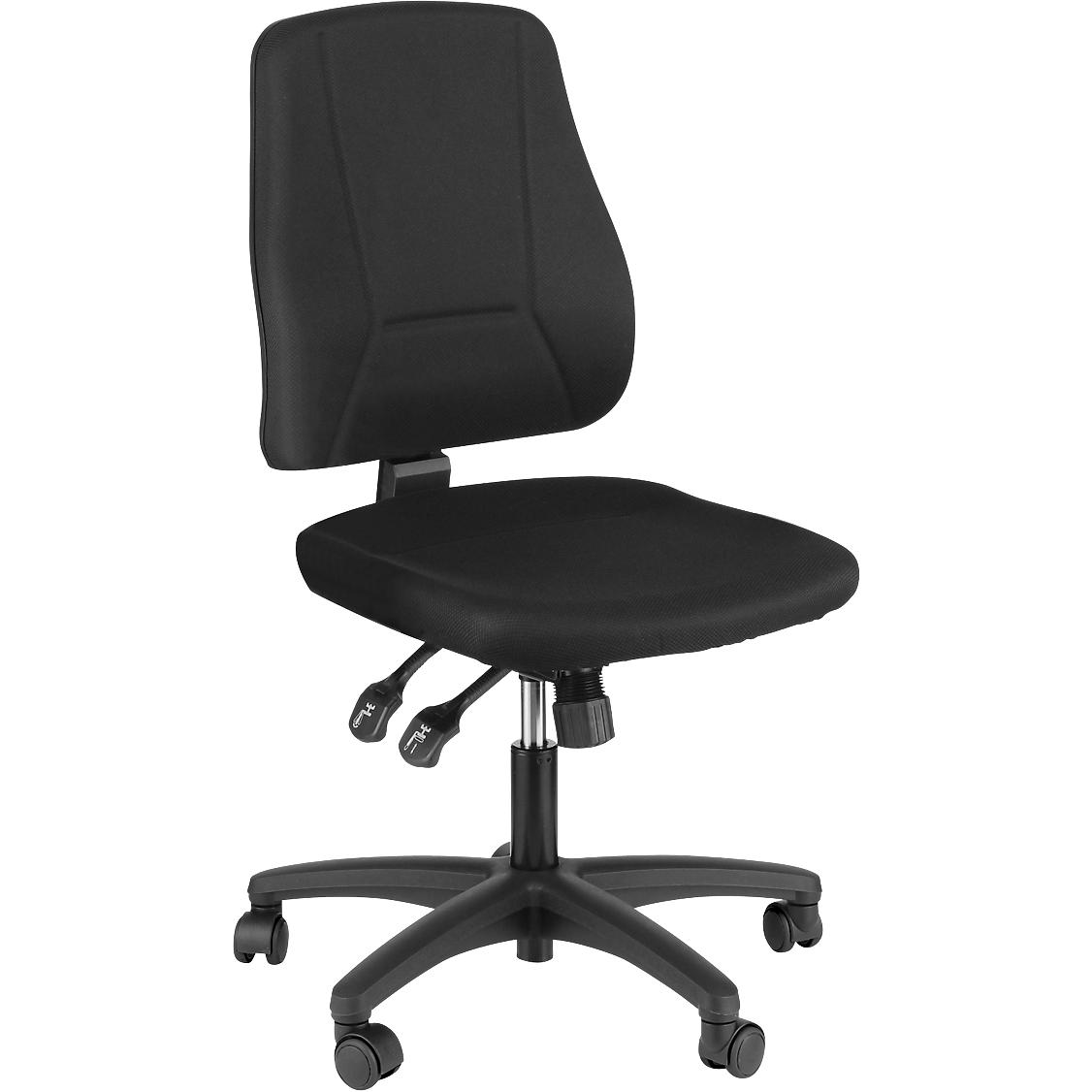 Prosedia, Bürostuhl, Bürostuhl YOUNICO PLUS 8, Synchronmechanik, ohne Armlehnen, halbhohe Rückenlehne