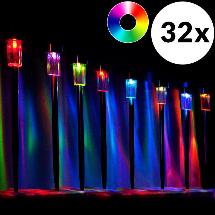Immagine prodotto Deuba 32 pezzi di luci solari a LED (IP44)