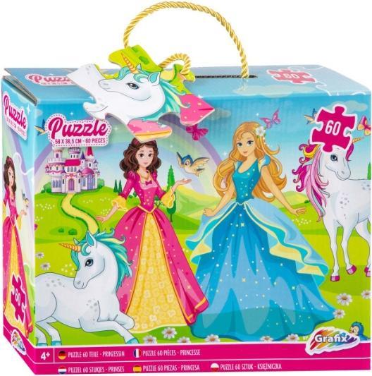 Produktbild Grafix Bodenpuzzle Prinzessinnen, 60tlg. (60 Teile)