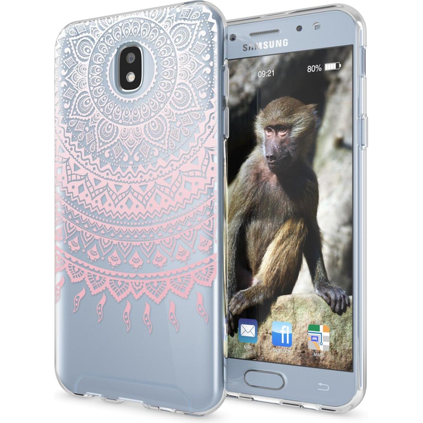 Nalia Handyhülle (Samsung Galaxy J3 (2017)), Smartphone Hülle, Pink
