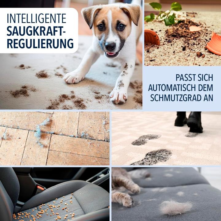 Actual product image CleanMaxx AeroTec Cordless Vacuum with Auto-Empty Station, 34 kPa Suction, 60-Min Runtime, UV-C Mite Nozzle