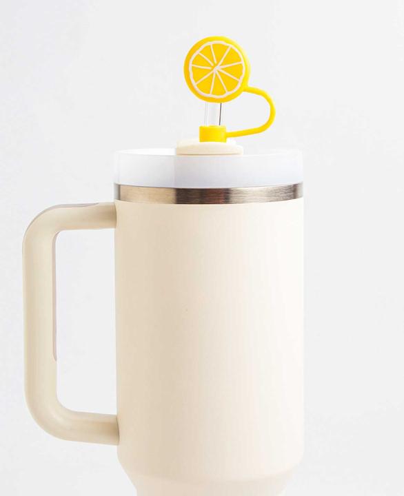 Actual product image I Am Creative Silikon Trinkhalm-Abdeckung passend für Trinkflaschen, Stanley