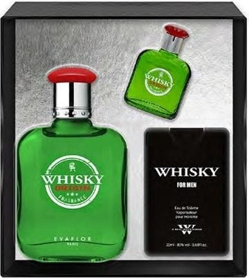 Immagine prodotto NoName Whisky Origin Eau De Toilette Spray Set - 100ml, 10ml, 20ml (Eau de toilette, 100 ml)
