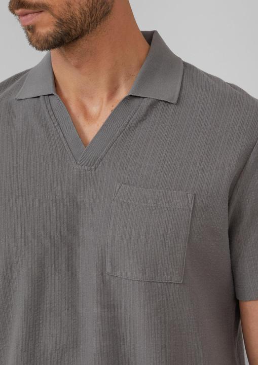 Immagine prodotto S.Oliver Polo-Shirt Poloshirt aus Struktur-Jersey mit Brusttasche (L)