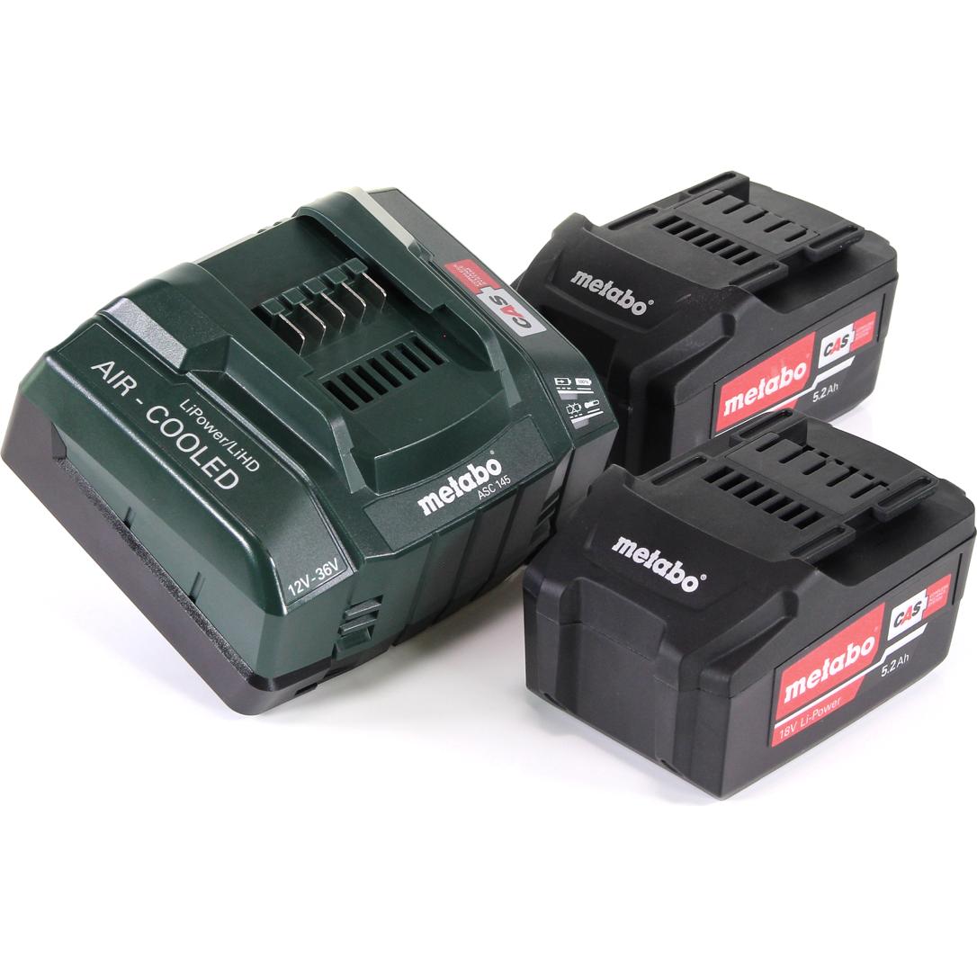 Thumbnail - Metabo, Werkzeugakku + Ladegerät, Basis-Set (18 V)
