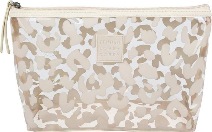 Immagine prodotto Tender Love + Carry Beige Leoprd Clear Holdall