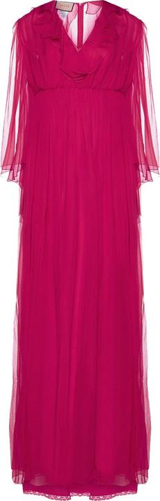 Image du produit Gucci Robe midi en soie (40)