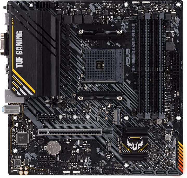 Produktbild ASUS TUF GAMING A520M-PLUS II (AM4, AMD A520, mATX)