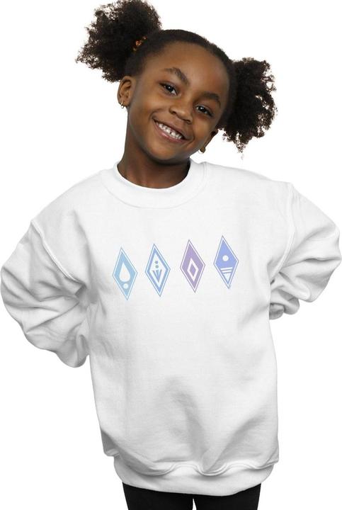 Produktbild Disney Frozen 2 Elements Symbols Sweatshirt Mädchen (128)