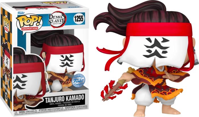 Actual product image Funko POP! Demon Slayer: Tanjuro Kamado Dance Sun God EXM