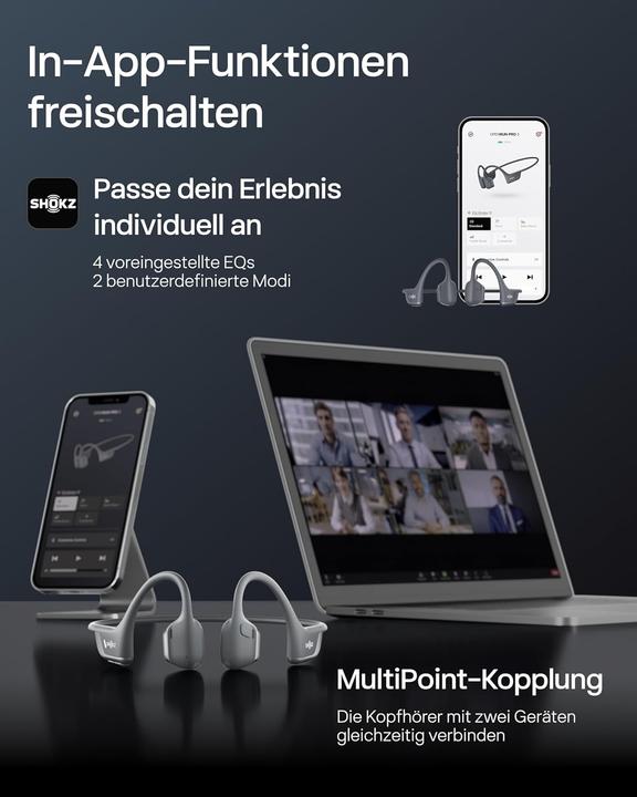 Immagine prodotto Shokz OpenRun Pro 2 (ANC, 12 h, Senza fili)