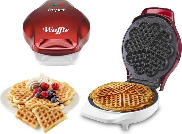 Actual product image Beper BT.603Y Waffle iron