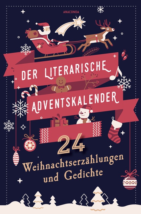 Actual product image The Literary Advent Calendar. 24 Christmas stories and poems