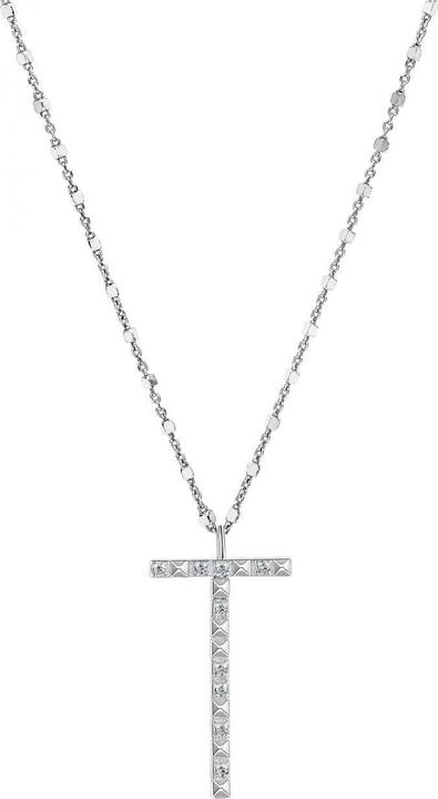 Immagine prodotto Rosato Collana con ciondolo Cubica T in argento RZCU20 (Catena. Ciondolo)