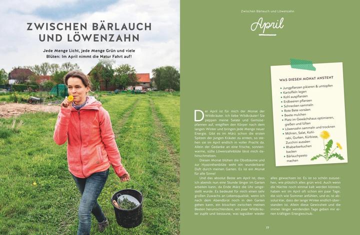 Actual product image 12 Monate Gemüse ernten (German, 2022)