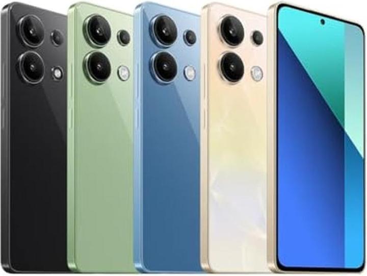 Actual product image Xiaomi Redmi Note 13 (128 GB, Midnight Black, 6.67", Dual SIM, 4G)