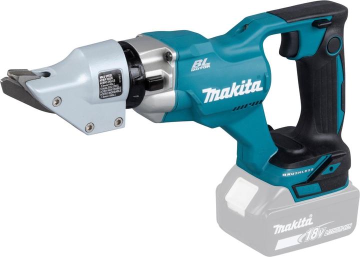 Makita DJS200Z Plate Shears Double Jaw Shears - Straight Cut