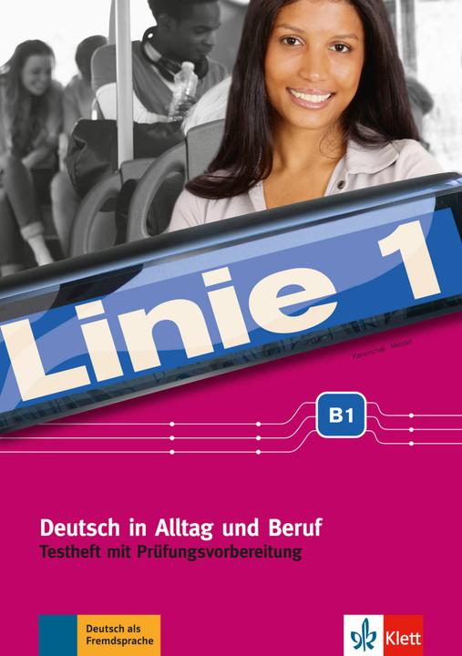Produktbild Linie 1 B1. Testheft mit Audio-CD (Deutsch, Ekaterini Karamichali, Hildegard Meister, 2017)