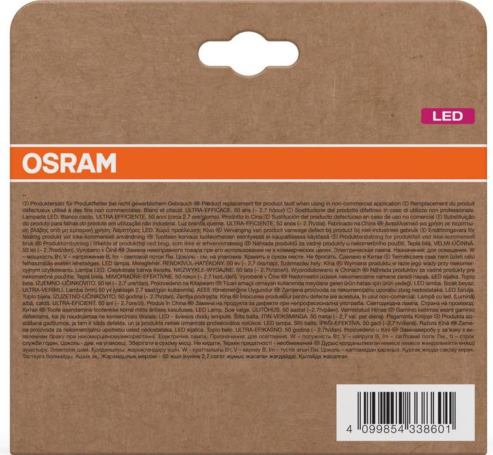 Immagine prodotto Osram LED Leuchtmittel Classic A60 (E27, 806 lm, 3 x)