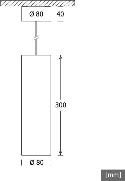 Immagine prodotto LTS Lampada a sospensione a LED (1410 lm)