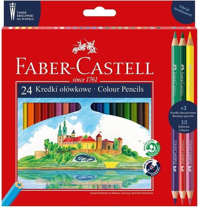 Immagine prodotto Faber-Castell Wawel Buntstifte 24 Farben + 3 (Multicolore, 27 x)