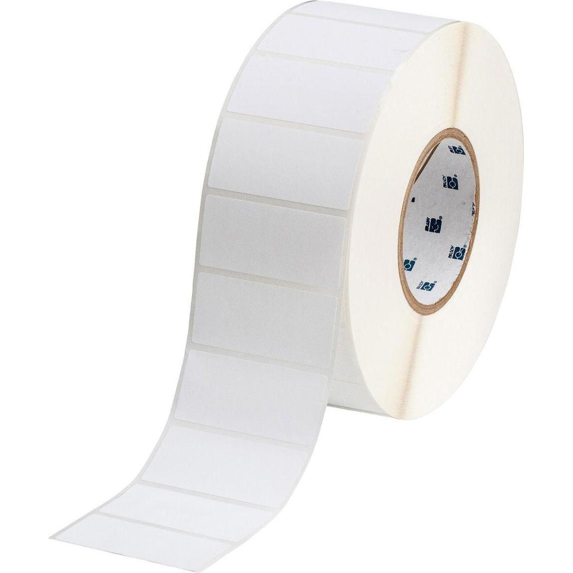 Brady, Etiketten, THT-7-489-3, Polyester, Weiss, 69.85 x 31.75 mm, extrem stark haftend (3000 E.)