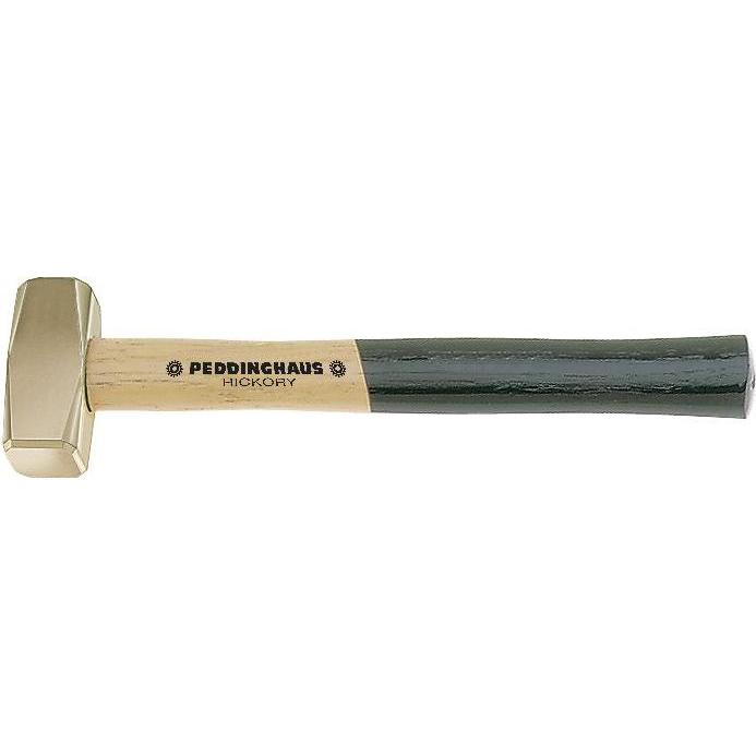 Thumbnail - Peddinghaus, Hammer, KUPFERHAMMER "FAEUSTELFORM" 1.000G - GESCHMEIDET - MIT HICKORYSTIEL (1000 g)