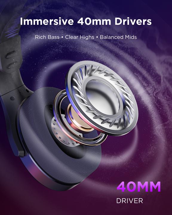 Actual product image Lenovo Legion H410 Wireless Gaming Headset (P) (Wireless)