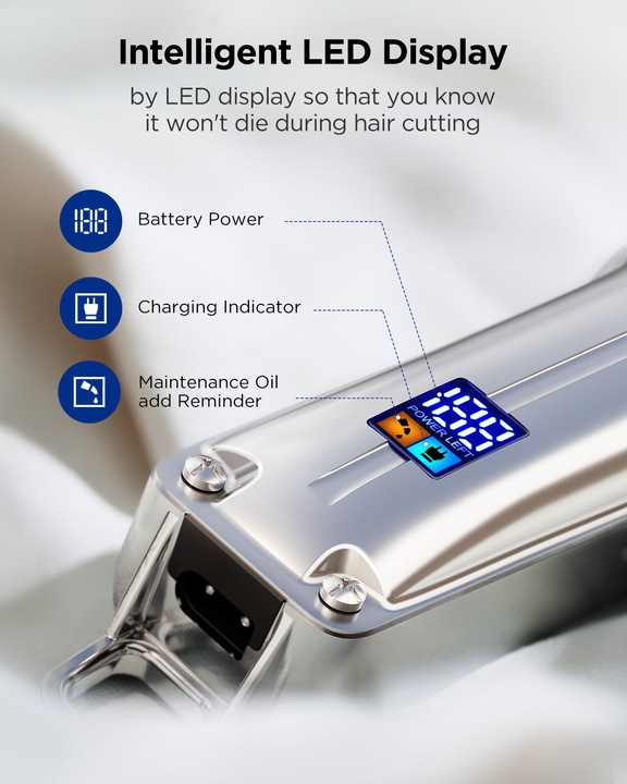 Actual product image Limural Pro K11S + I11 hair clipper