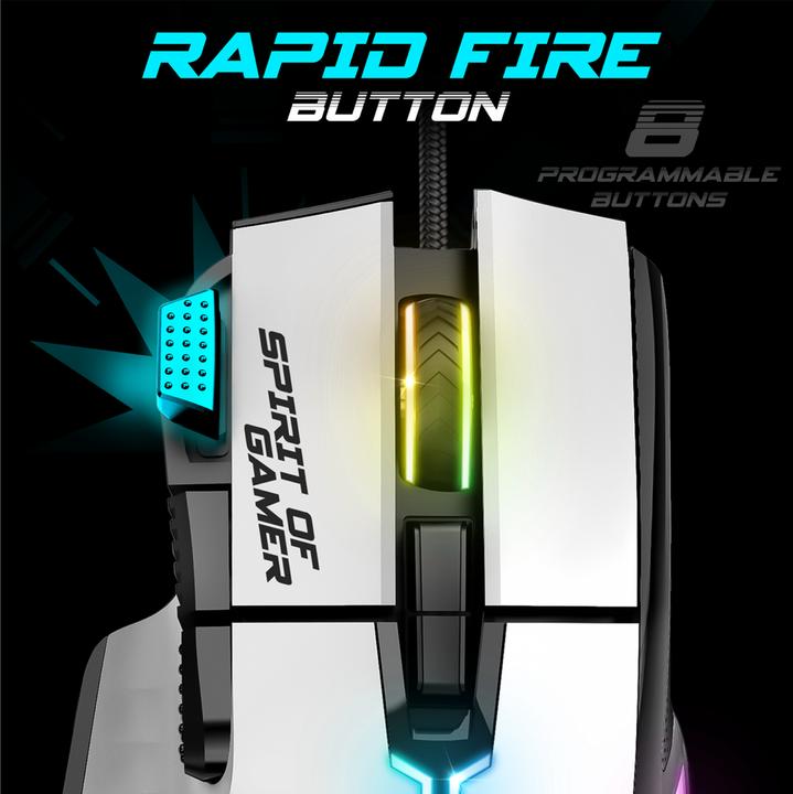 Produktbild Spirit Of Gamer Maus mit Kabel PRO-M5 (Kabelgebunden)