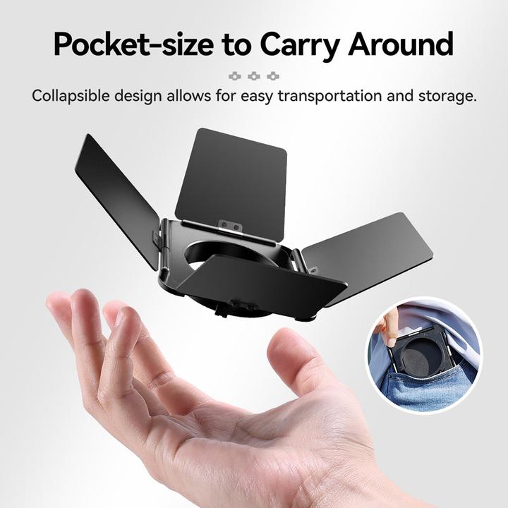 Actual product image Ulanzi 4 Leaf Barndoors With Mini Bowens Mount (Video light)