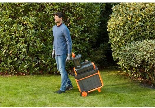 Immagine prodotto Black & Decker Trituratore elettrico silenzioso, 2800W