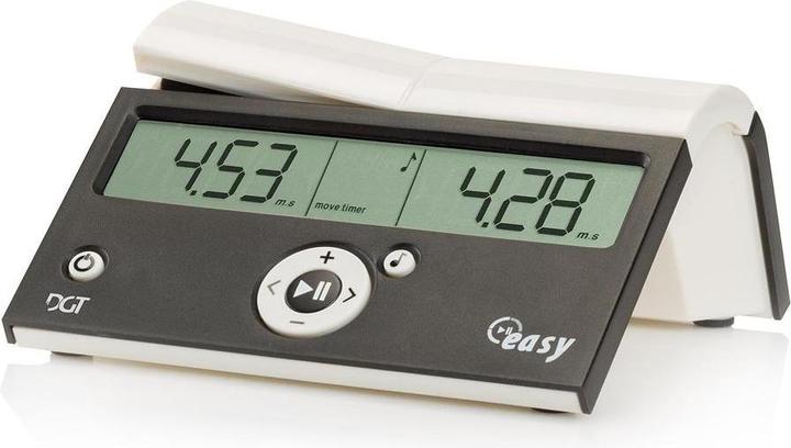 Actual product image Longfield Games Engelhart Schaakklok DGT Easy Black Beyond - ( NET PRIJS )