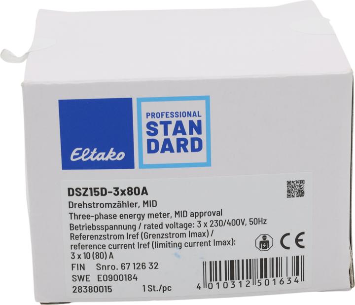 Image du produit Eltako Compteur triphasé MID calibré