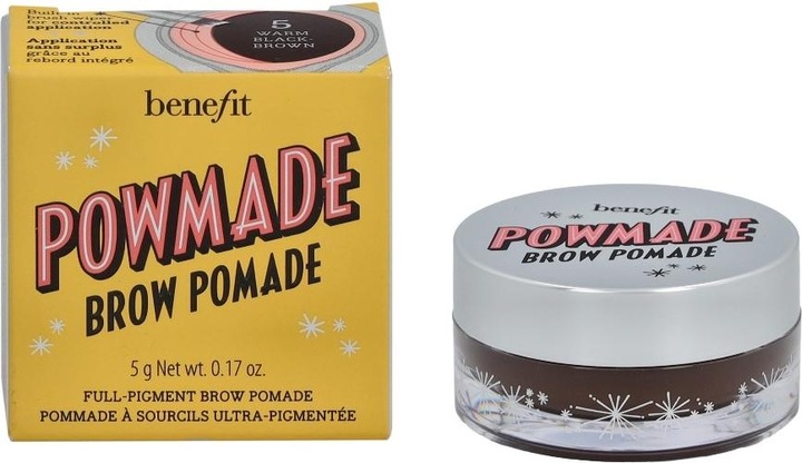 Actual product image BeneFit Cosmetics Powmade Brow Pomade (5 Warm Black-Brown)