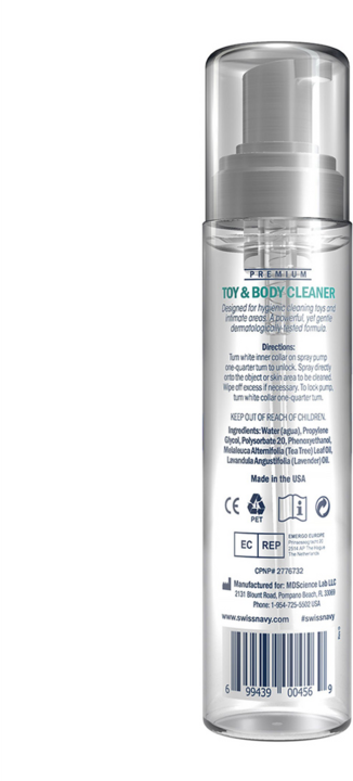 Actual product image Swiss Navy Toy Body Cleaner (207 ml)