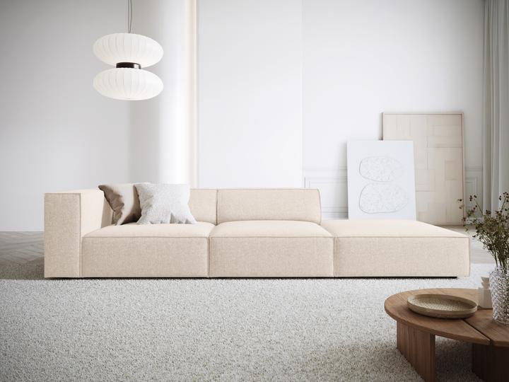 Actual product image Cosmopolitan Design Right Sofa, "Arendal", 4 Seats, Light Beige, 262x102x70 Made in Europe