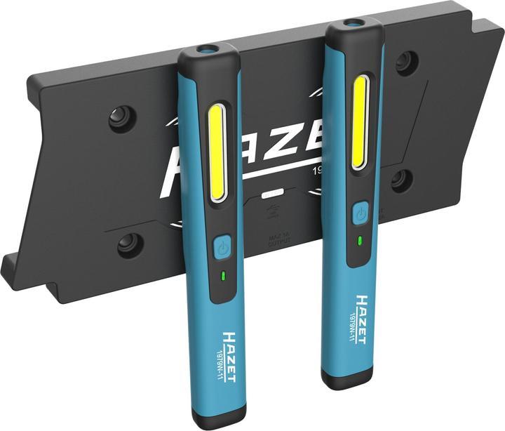 HAZET LED pen light set ∙ wireless charging 1979W-11/3 ∙ Number of tools: 3 (200 lm)