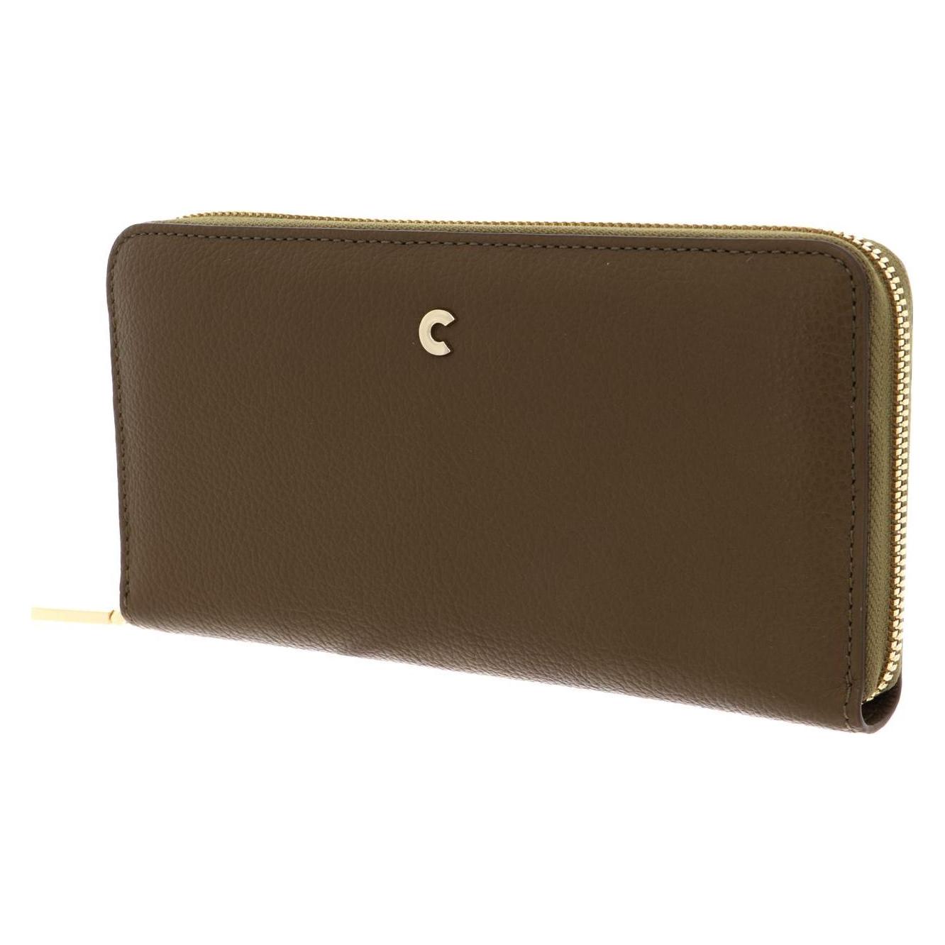 Coccinelle, Damen, Portemonnaie, Becca Zip Around Wallet, Grün