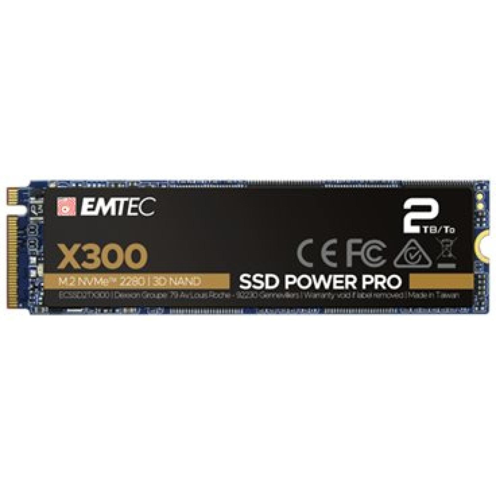 Thumbnail - Emtec Power Pro X300 (2000 GB, M.2 2280), SSD