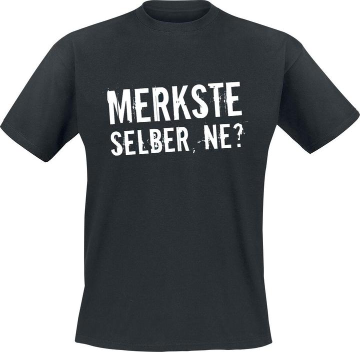 Produktbild Gaming-Sprüche Merkste selber, ne? (L)