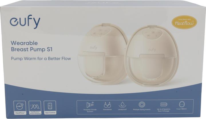 Produktbild eufy Baby S1 Draagbare Borstkolf â€“ Breast Pump â€“ Verwarmingstechnologie â€“