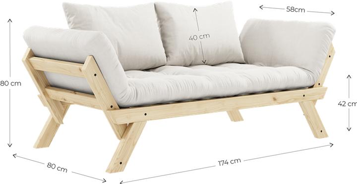 Produktbild Karup Design Bebop (3-Sitzer, Bettsofa)