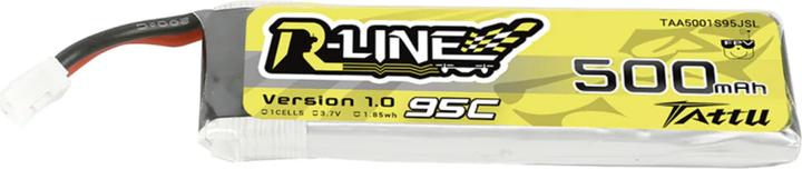 Actual product image Tattu RC Battery LiPo 500 mAh 3.7 V 95C R-Line (3.70 V, 500 mAh)